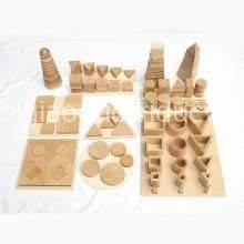 Trọn bộ các mẫu, khối hình học – Geometric Shape Play Set